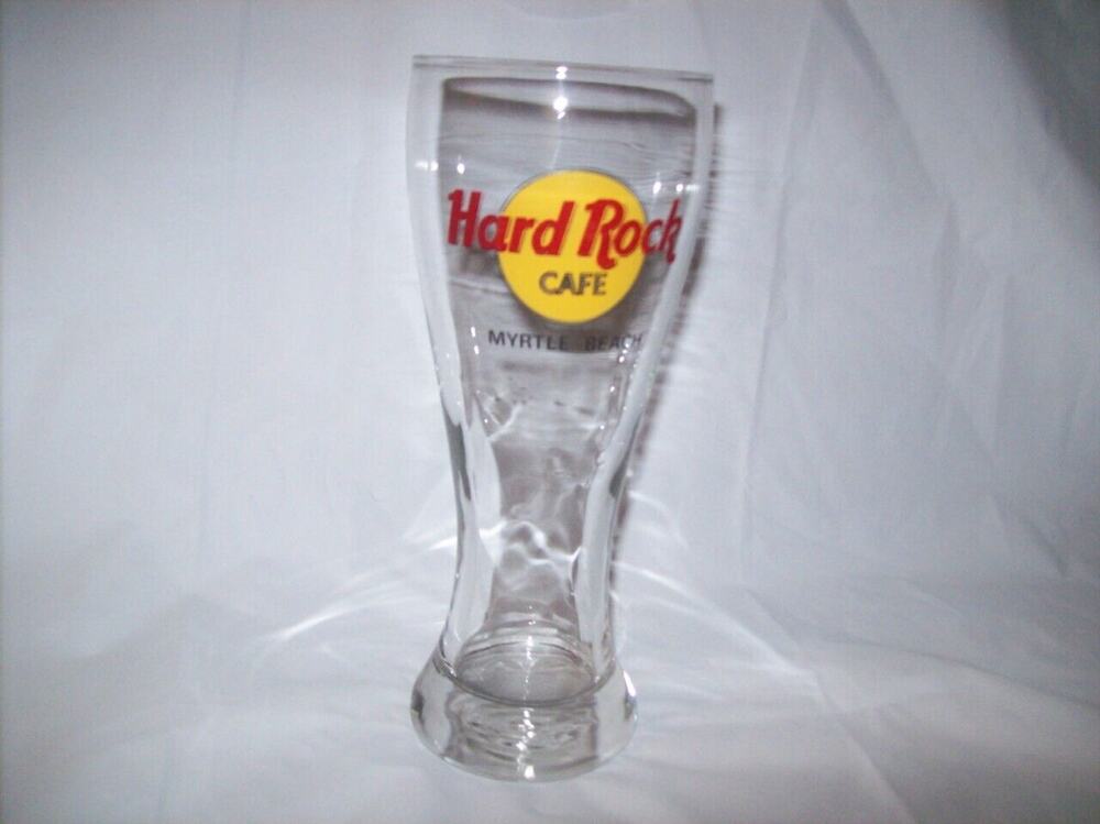 Hard Rock Cafe Myrtle Beach Pilsner Beer Glass -061203